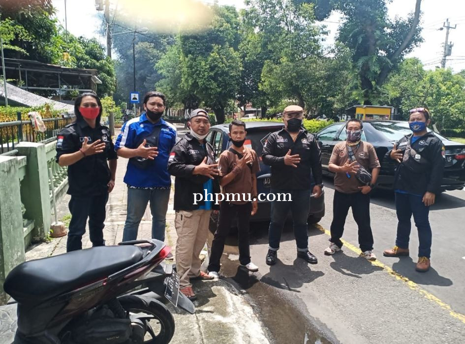 ATMO 5 SOCIAL COMMUNITY MENYATAKAN KESIAPANNYA MENDUKUNG KEPOLISIAN MENCIPTAKAN SITUASI KONDUSIF DI 